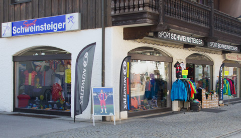 Sport Schweinsteiger: mitten in Oberaudorf gelegen
